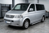 Volkswagen T5 Transporter 2003-2010 Trittbretter Shining V1 (2 Stk., Aluminium) Foto 1
