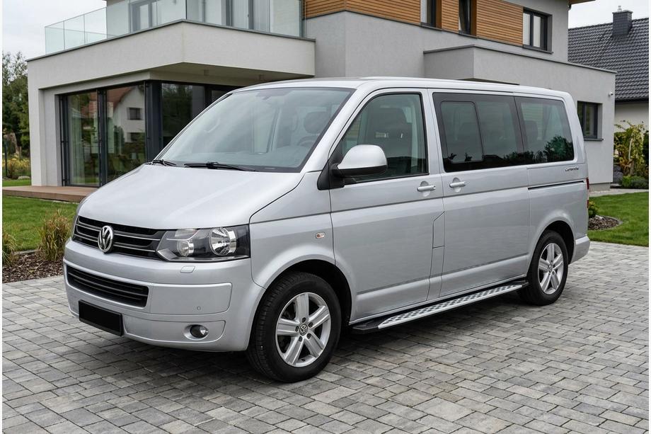 Volkswagen T5 2010-2015 Trittbretter Shining V1 (2 Stk., Aluminium) Image