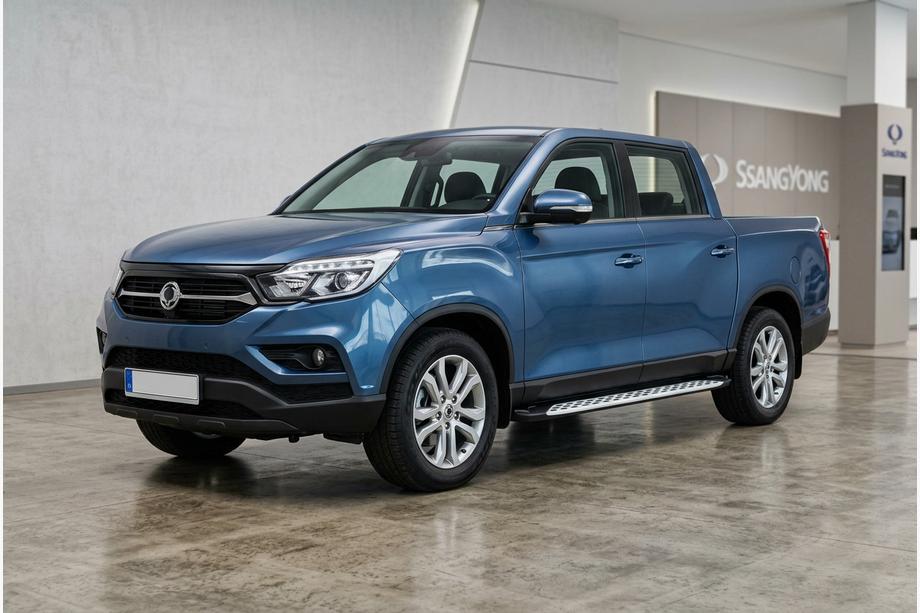 SsangYong Musso II 2018– Trittbretter Shining V1 (2 Stk., Aluminium) Image