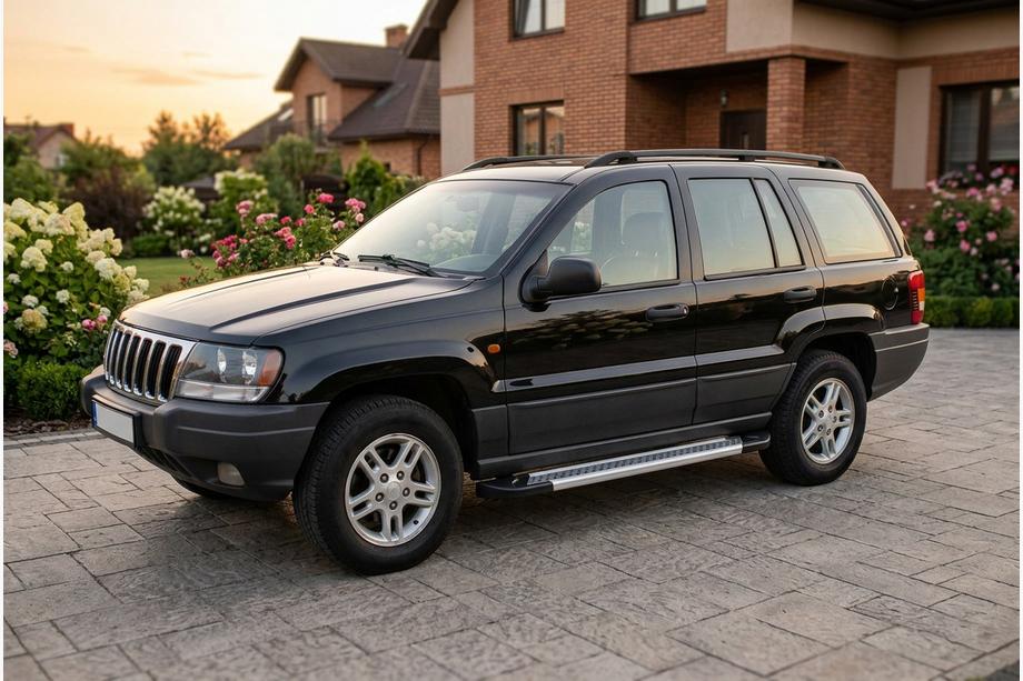 Jeep Grand Cherokee WJ 1999-2004 Seitenschweller Vision New Grey (2 Stk., Aluminium) Image