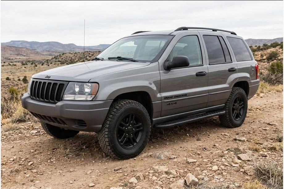 Jeep Grand Cherokee WJ 1999-2004 Seitenschweller Bosphore Black (2 Stk., Aluminium) Foto 1