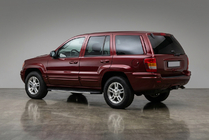 Jeep Grand Cherokee WJ 1999-2004 Seitenschweller Bosphore Grey (2 Stk., Aluminium) Foto 1