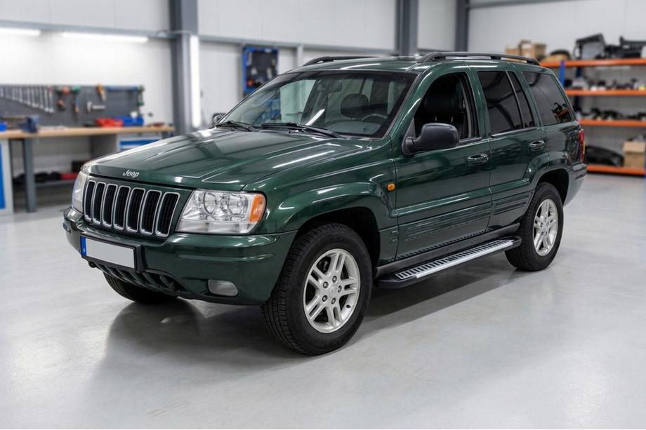 Jeep Grand Cherokee WJ 1999-2004 Seitenschweller Line (2 Stk., Aluminium) Image