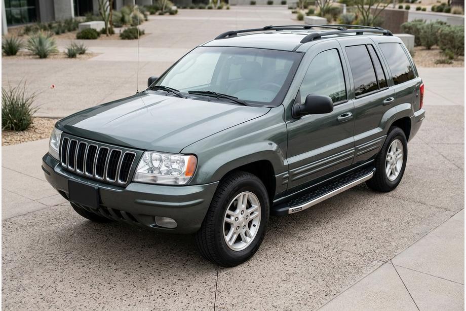 Jeep Grand Cherokee WJ 1999-2004 Seitenschweller BlackLine (2 Stk., Aluminium) Image