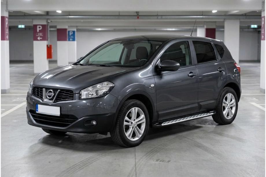 Nissan Qashqai 2010-2014 Trittbretter Shining V1 (2 Stk., Aluminium) Image