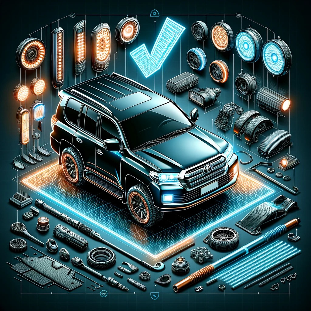Vermeiden Sie den Kauf minderwertiger Komponenten für den Toyota Land Cruiser 200