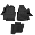 Ford Custom 2013-2022 Stingray 3D Fußmatten (3 Stk., Polyurethan) Foto 1