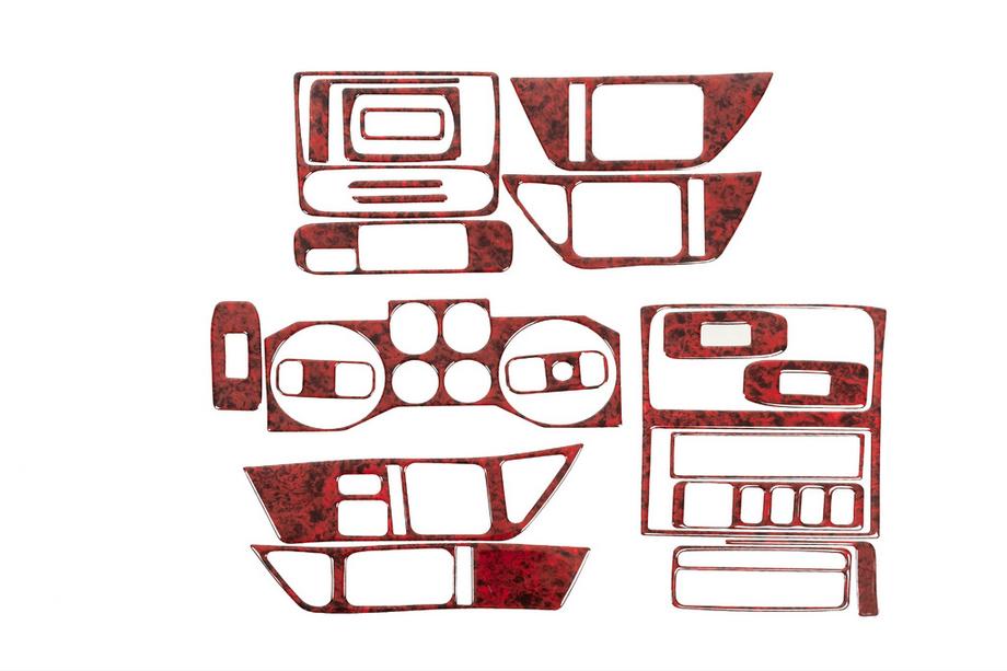 Mitsubishi Pajero Wagon III 1999-2006 Armaturenbrett Abdeckungen (Meric) Image