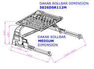 Toyota Tundra 2007-2021 Rollbar mit Korb Dakar (für Rollcover) Foto 8