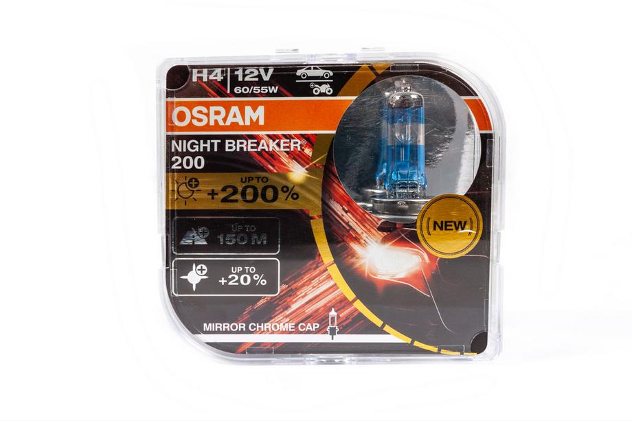 Osram H4 60/55W Night Breaker Laser +200% 64193NBL200 Scheinwerferlampe Image