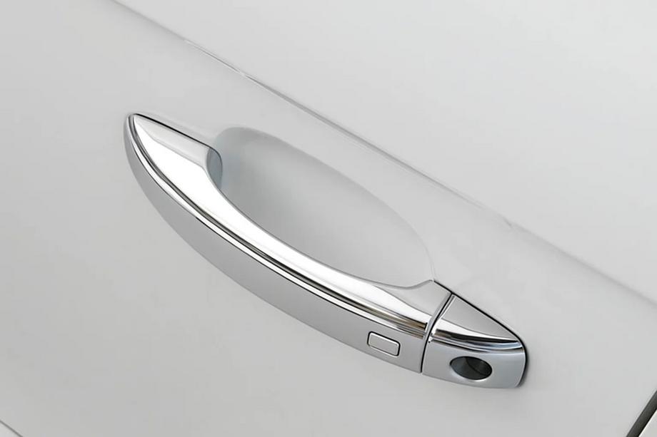 Audi A8 2010-2018 Chrom Türgriffblenden mit Tasten (4 Stk., Edelstahl) Image