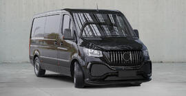 Mercedes Sprinter W907/W910 2018- Frontstoßstange mit ABS-Grill (grundiert zum Lackieren) Foto 6