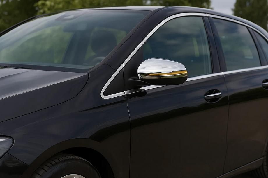 Mercedes B-class W247 2019- Spiegelabdeckungen (2 Stk, Edelstahl) Image