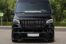 Mercedes Sprinter W907/W910 2018- Frontstoßstange mit Grill V2 (AMG) Foto 9