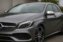 Mercedes A-class W176 2012-2018 Spiegelabdeckungen (2 Stk, Edelstahl) Foto 1
