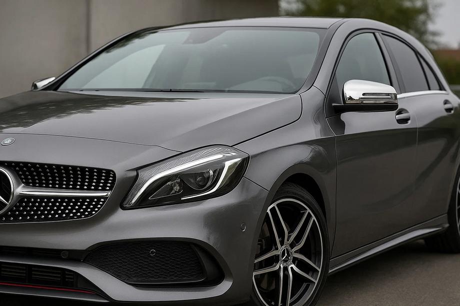 Mercedes A-class W176 2012-2018 Spiegelabdeckungen (2 Stk, Edelstahl) Image