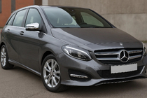 Mercedes B-class W246 2011-2018 Spiegelabdeckungen (2 Stk, Edelstahl) Foto 3