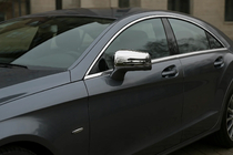 Mercedes CLS C218 2011-2018 Spiegelabdeckungen (2 Stk, Edelstahl) Foto 1