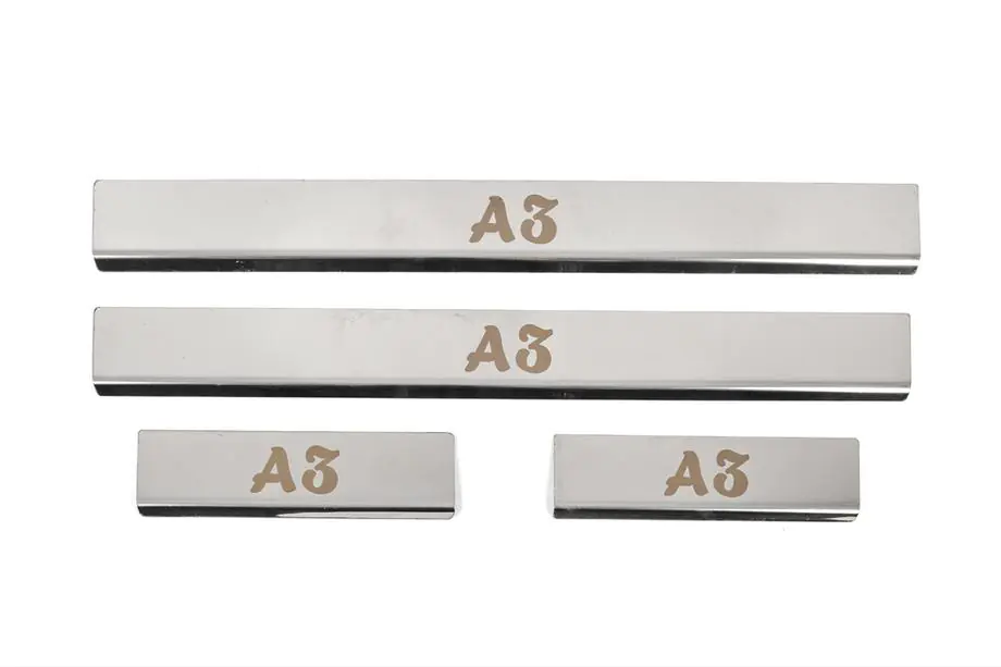 Audi A3 2012-2020 Einstiegsleisten Abdeckungen (4 Stk, Edelstahl) Image