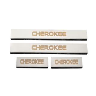 Einstiegsleisten V-2 (4 Stk, Edelstahl) Jeep Grand Cherokee WK2 2010-2021 Foto 1