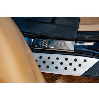 Einstiegsleisten Abdeckung (4 Stk, Edelstahl) BMW X5 E70 2007-2013 Foto 4