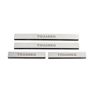 Einstiegsleisten Edelstahl Carmos V1 (4 Stk) Volkswagen Touareg 2010-2018 Foto 1