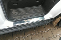 Ford Transit 2014- Einstiegsleisten Abdeckung (2 Stk, Edelstahl) Foto 1
