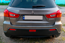 Mitsubishi ASX 2010-2023 Edelstahl-Ladekantenschutz hinten Carmos (2010-2019) Foto 1