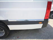 Mercedes Sprinter W907/W910 2018- Edelstahl Türleisten (10 Stk, ExtraLang) Foto 5