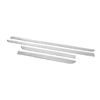 Türleisten Edelstahl (4 Stück) Nissan Navara 2006-2015 Foto 3
