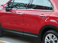 Fiat 500X 2014-2024 Fensterleisten Edelstahl (4 Stk.) Foto 3