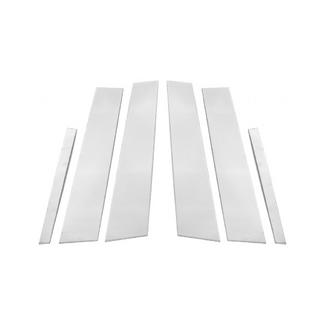 Edelstahl Türsäulen Abdeckungen Renault Megane III 2009-2016 Foto 2