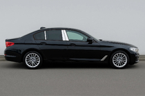BMW 5er G30/G31 2017–2023 Edelstahl Türsäulen Abdeckungen (6 Stk) Foto 1