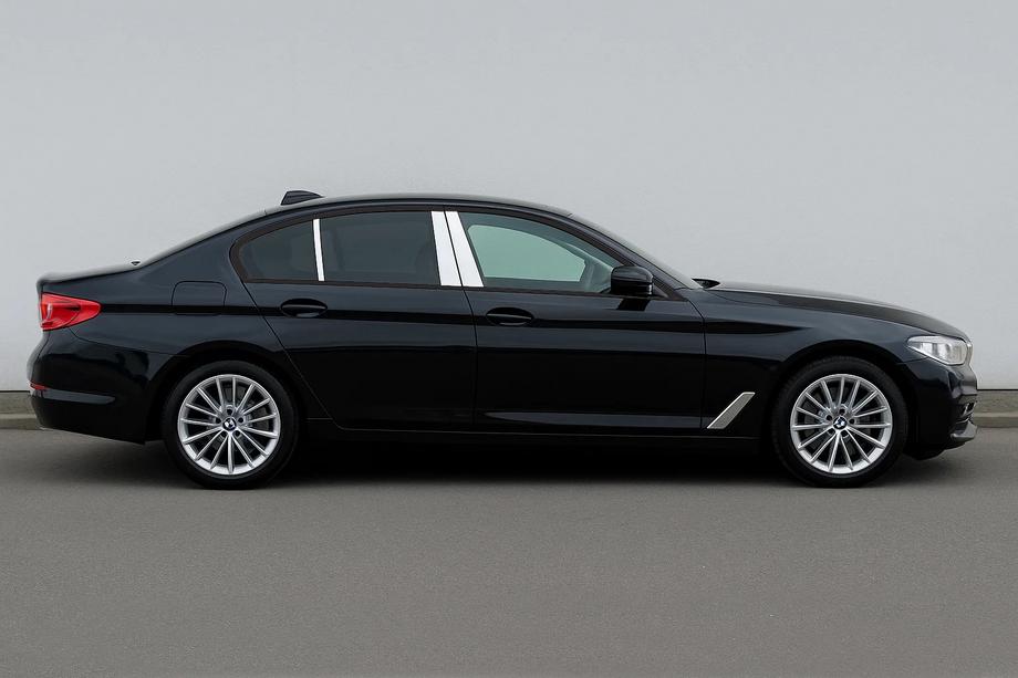 BMW 5er G30/G31 2017–2023 Edelstahl Türsäulen Abdeckungen (6 Stk) Image
