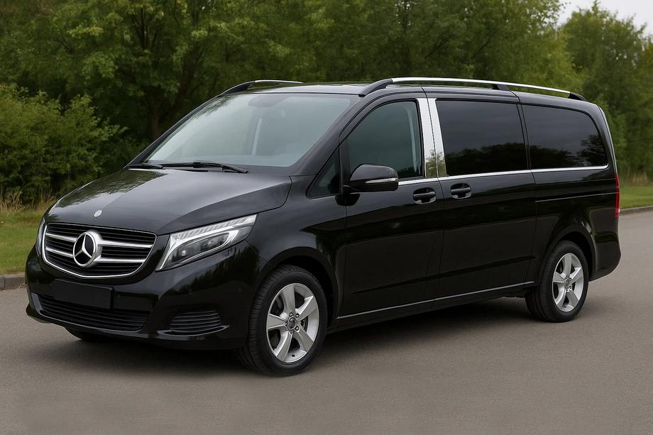Mercedes Vito/V-class W447 2014- Edelstahl Türsäulen Abdeckungen (4 Stk) Image