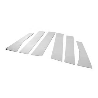 Edelstahl Türsäulen Abdeckungen (6 Stk) Mitsubishi ASX 2010-2023 Foto 3
