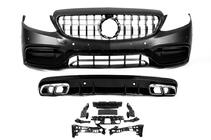 Mercedes C-class W205 2014-2021 Bodykit mit Diffusor (AMG C63-Design 2018-2021) Foto 7