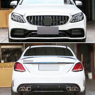 Bodykit mit Diffusor (AMG C63-Design 2018-2021) Foto 3