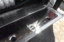 Toyota Land Cruiser 200 2007-2021 Edelstahl Kofferraum Einsätze Set Foto 9