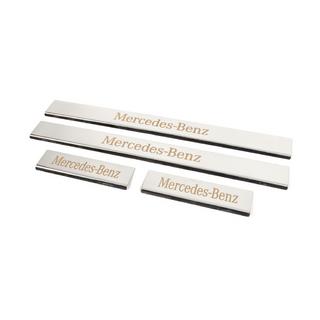 Einstiegsleisten Carmos (4 Stk, Edelstahl) Mercedes C-class W204 2007-2015 Foto 2