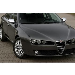 Spiegelabdeckungen (2 Stk, Edelstahl) Carmos Alfa Romeo 159 2005–2011 Foto 1