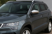 Skoda Karoq 2018- Spiegelabdeckungen (2 Stk, Edelstahl) Carmos Foto 1