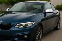 BMW 2 Series F22/F23 2014-2021 Spiegelabdeckungen (2 Stk, Edelstahl) Carmos Foto 3