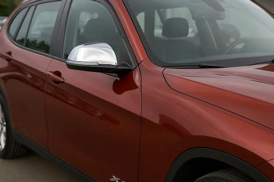 BMW X1 E84 2009-2015 Spiegelabdeckungen (2 Stk, Edelstahl) Carmos Image