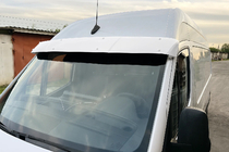 Mercedes Sprinter W906 2006–2018 Frontscheibenblende (Weiß, 5mm) Foto 1