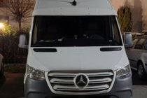 Mercedes Sprinter W906 2006–2018 Frontscheibenblende (Weiß, 5mm) Foto 4