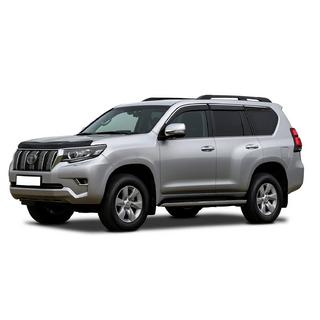 Windabweiser mit Chromleisten Niken Luxury (6 Stk) Toyota Land Cruiser Prado 150 2009-2023 Foto 1