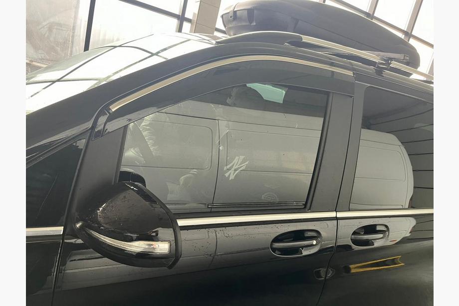 Mercedes Vito/V-class W447 2014- Windabweiser mit Chromleiste (2 Stk, Niken Future) Image