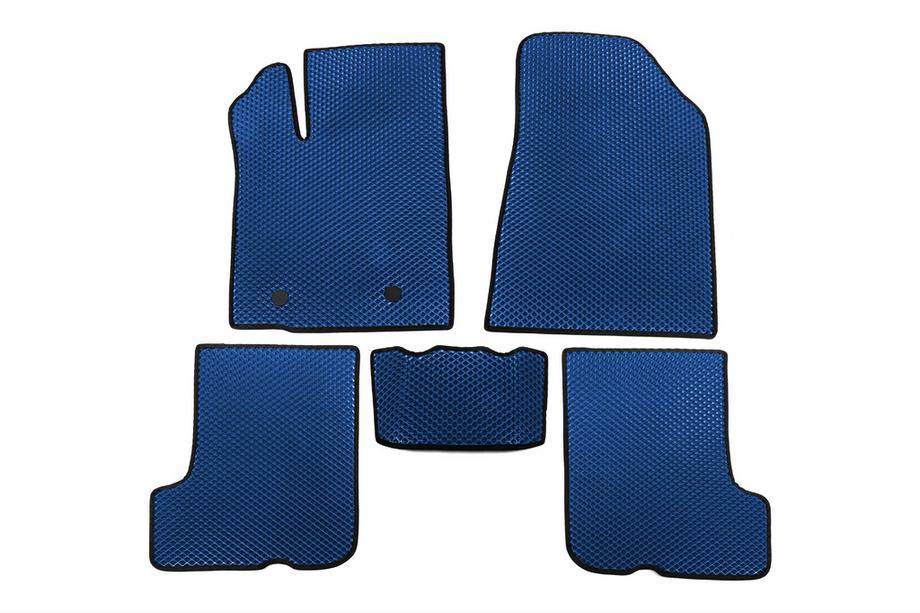 Dacia Sandero 2007-2013 EVA Fußmatten (Blau) Image