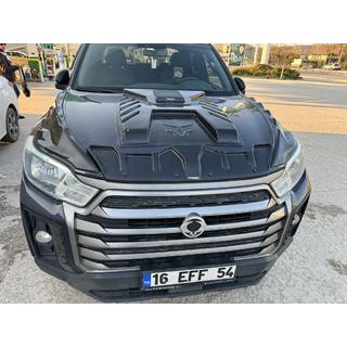 Motorhaubenaufsatz Dragon (ABS) SsangYong Musso ІІ 2018- Foto 2